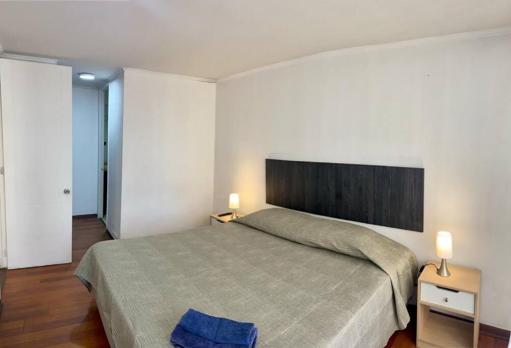 Excelente Ubicacion Y Comodo Depto En El Centro Santiago Eksteriør bilde